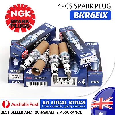 4PCS OEM NGK Iridium IX Spark Plugs Set > 3764 BKR6EIX-11 > Pre-Gapped Review • $66.99